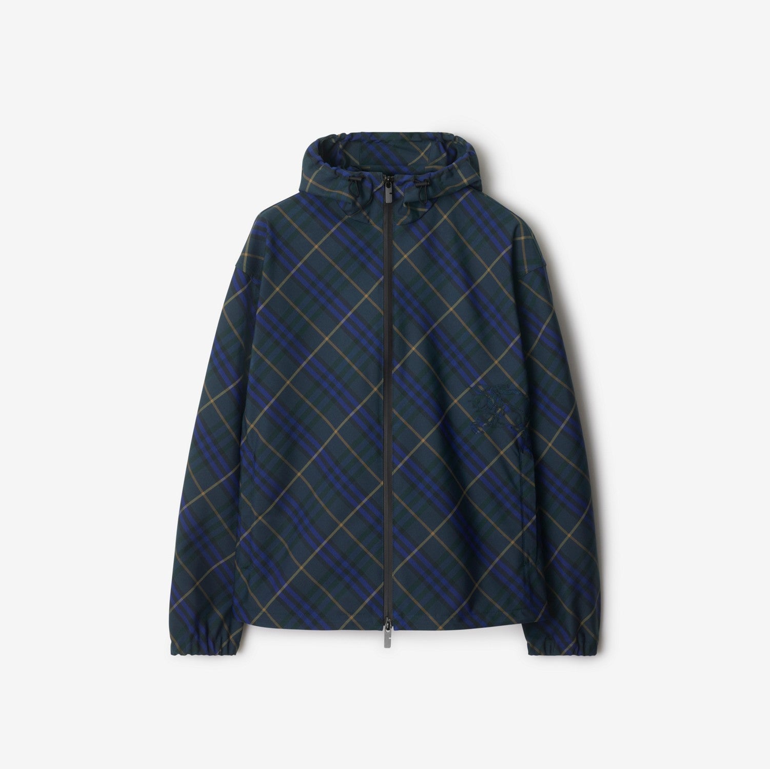 Check Twill Jacket - Midnight