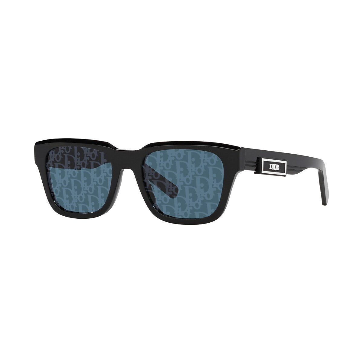 DIOR DiorB23 S1I Black - Men Luxury Sunglasses, Blue Lens