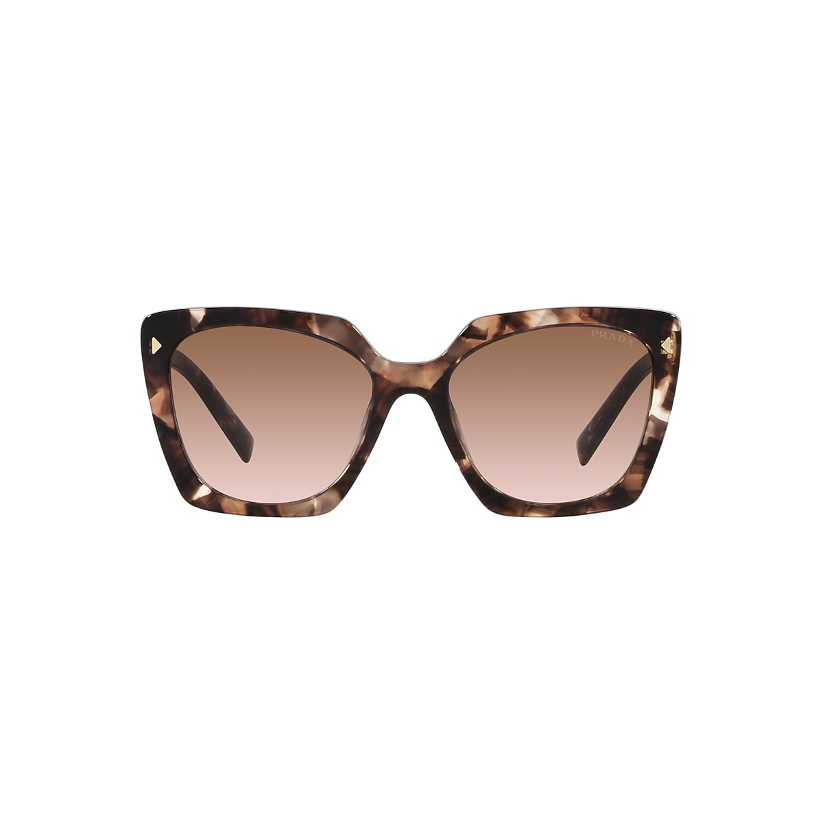 PRADA PR 23ZS Caramel Tortoise - Women Luxury Sunglasses, Brown Gradient Lens
