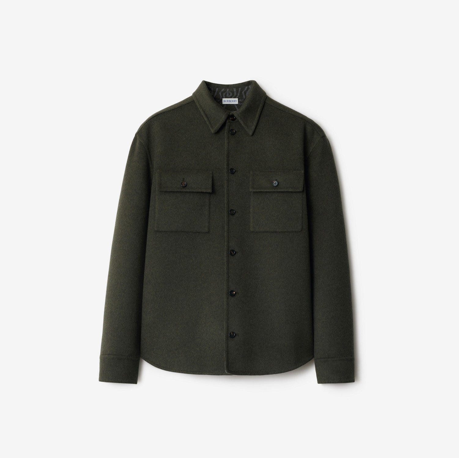 Wool Cashmere Overshirt - Loch/gale