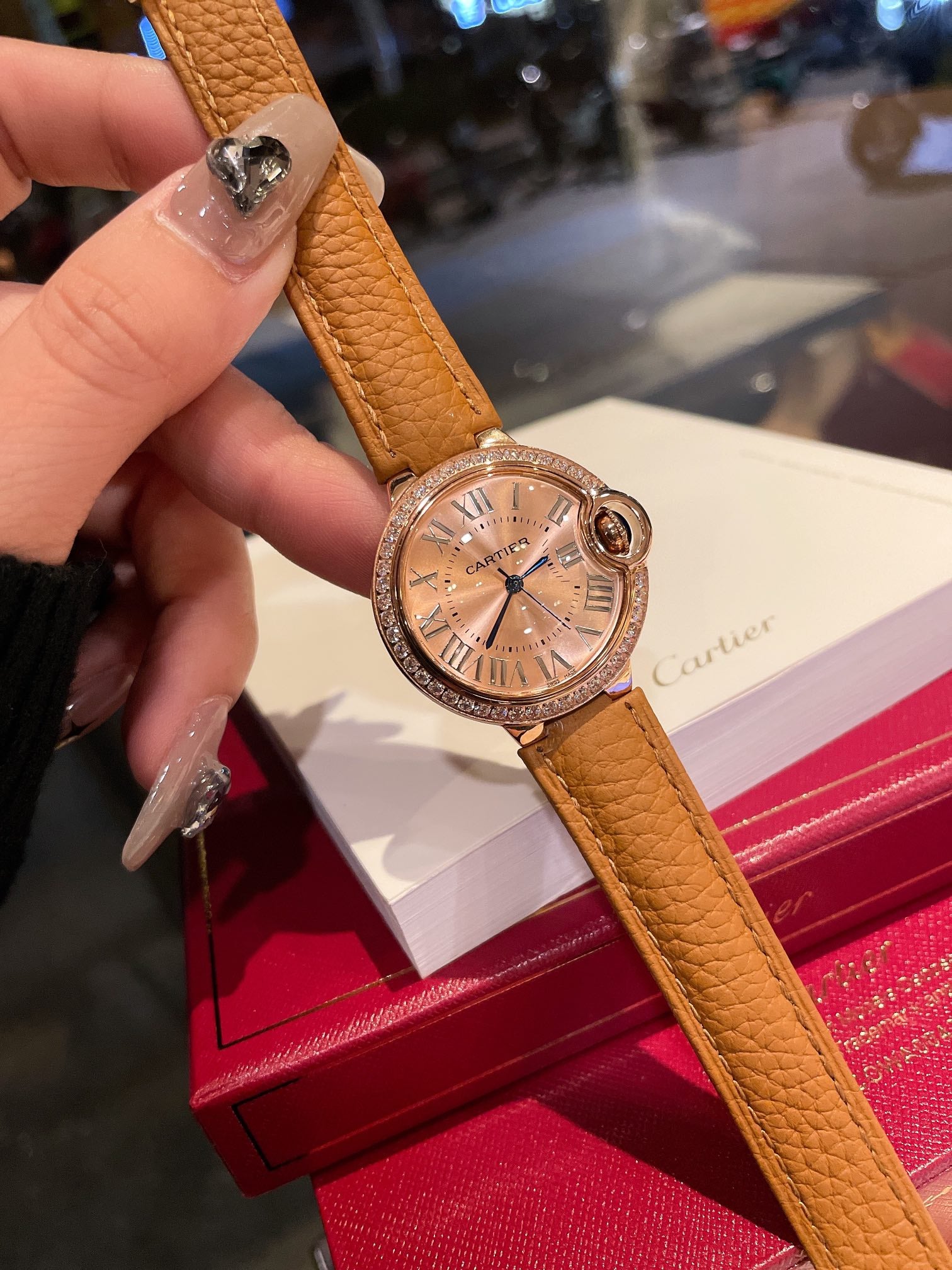 Cartier Ballon Bleu 33mm Rose Gold