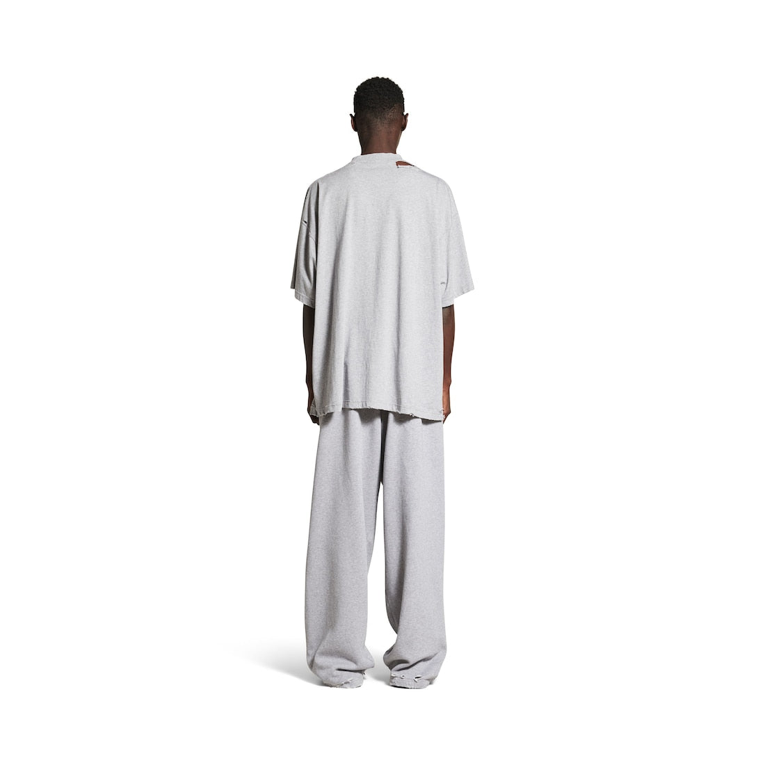 International T-shirt Oversized in Heather Grey