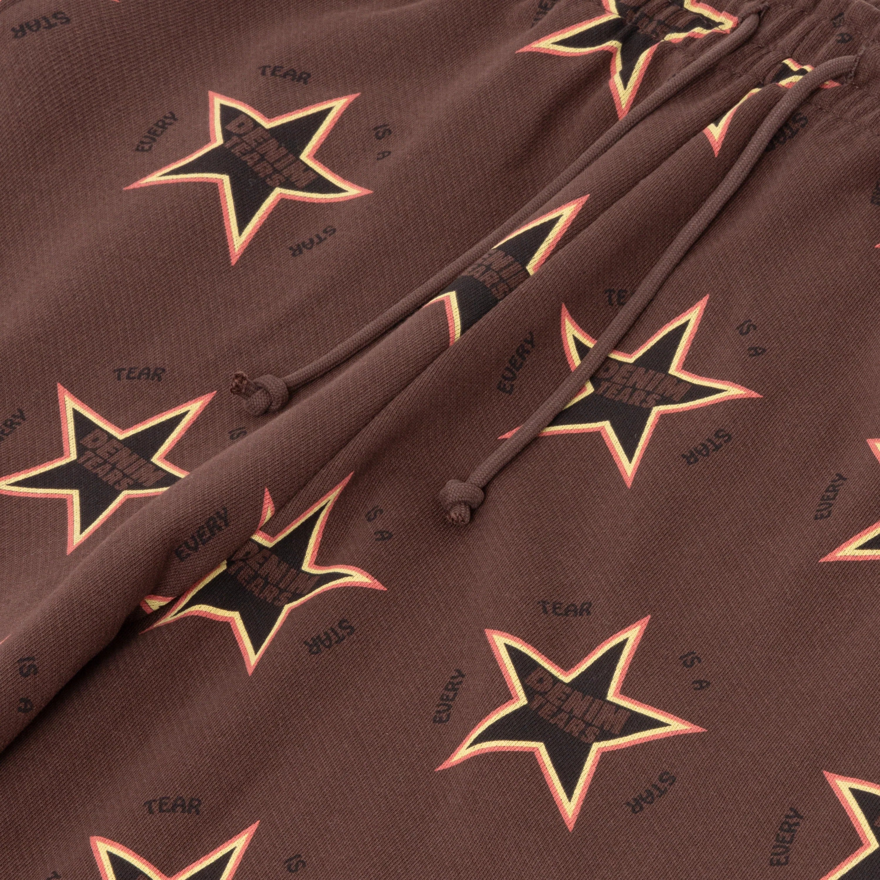 Every Tear Is A Star Sweatpants Brown Brown