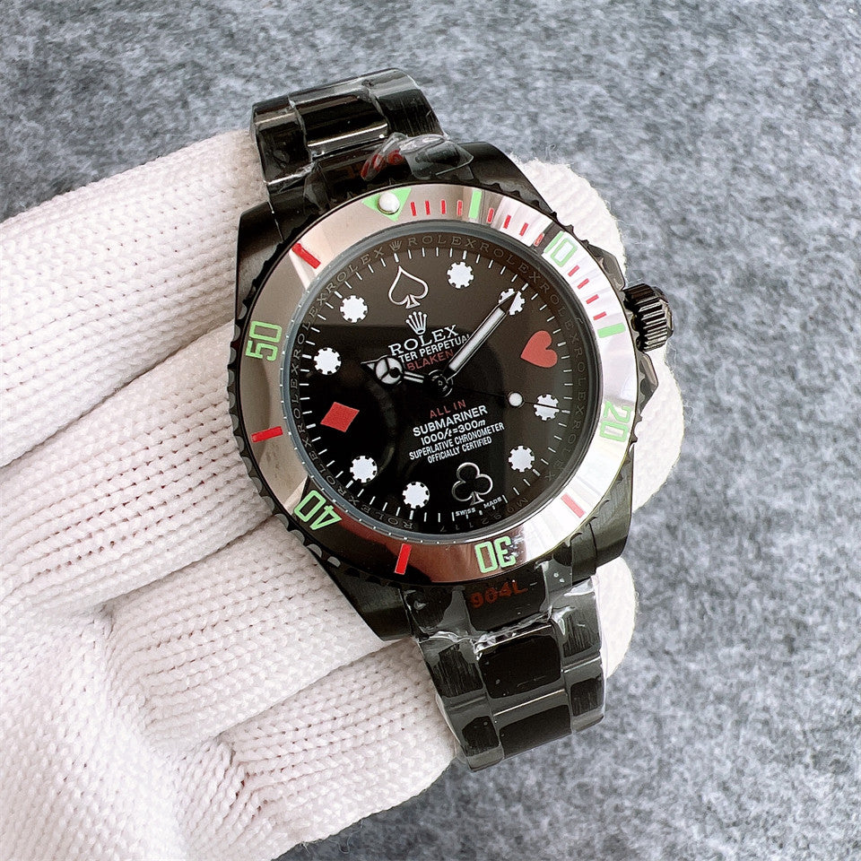 Rolex Submariner 40mm Poker Black Dial