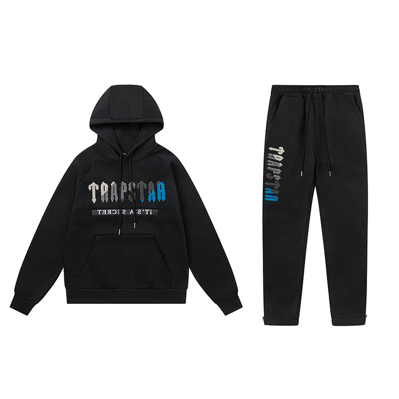 Trapstar Black/Blue 'It's a Secret' Tracksuit