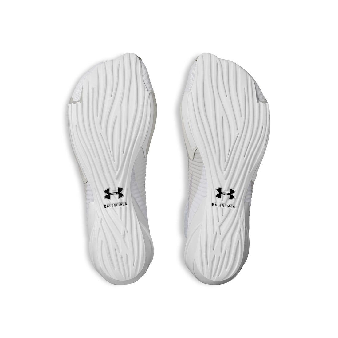 Under Armour® Hyper Sneaker in white and black knit