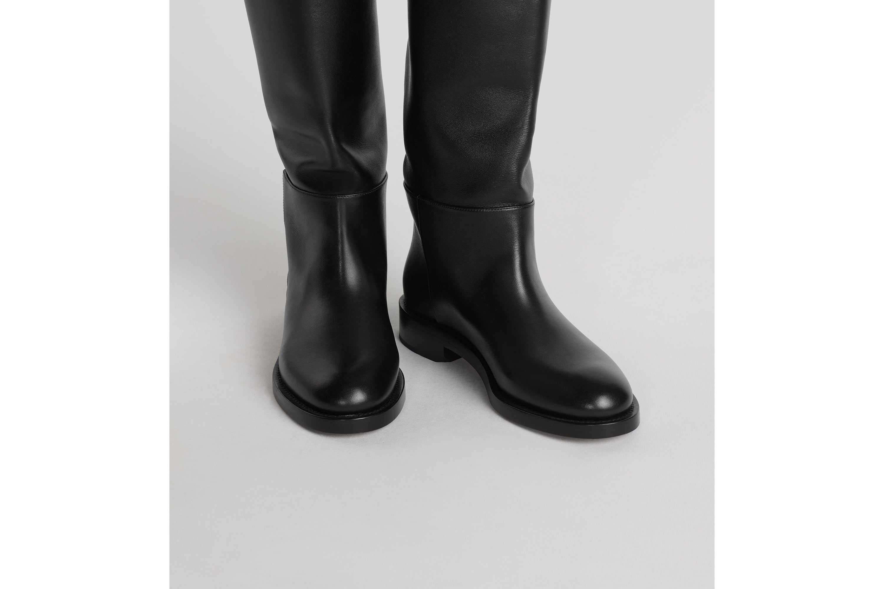 D-Town Boot - Black Supple Calfskin