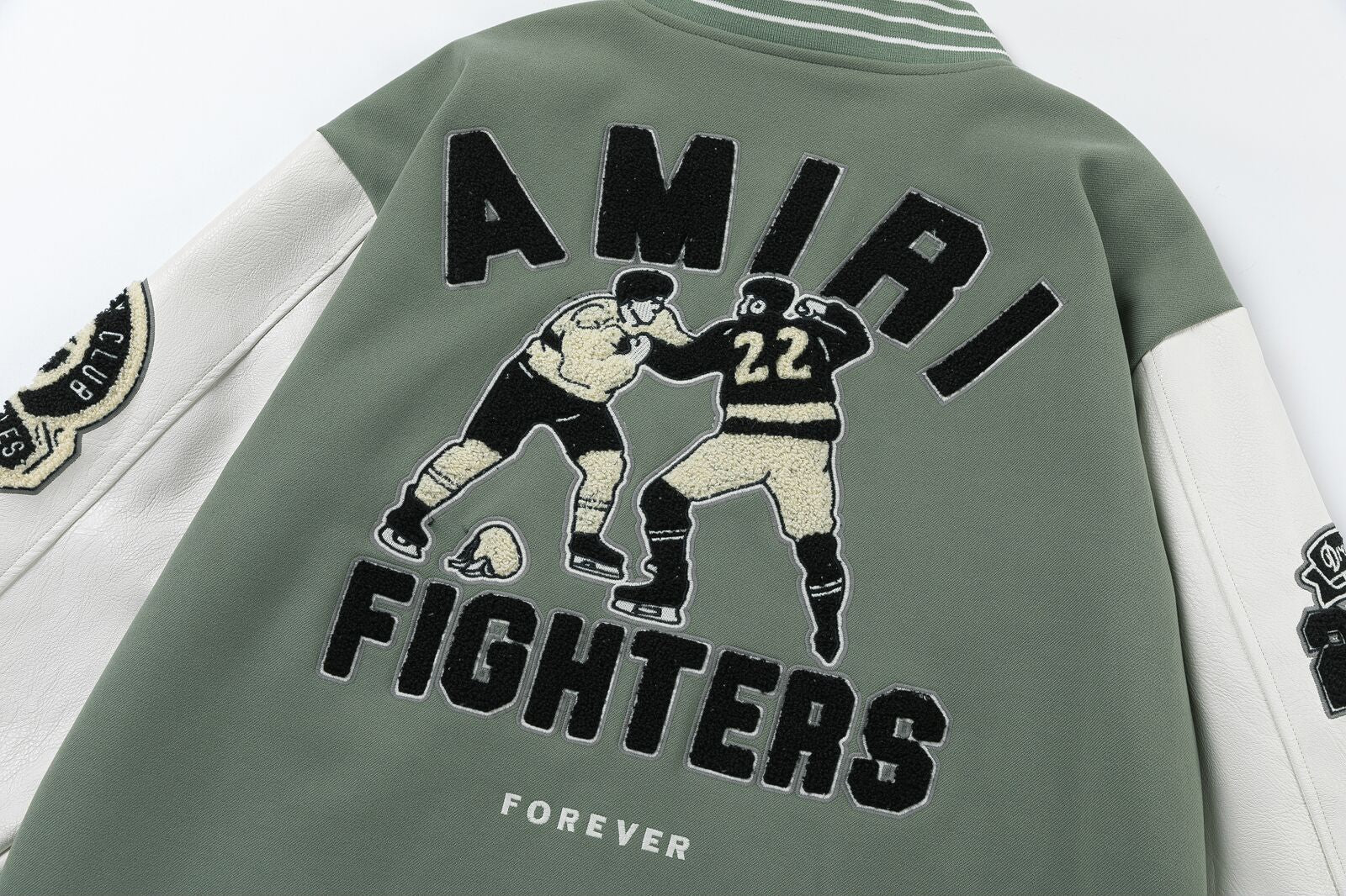 Amiri Baseball Jacket Ice Hockey