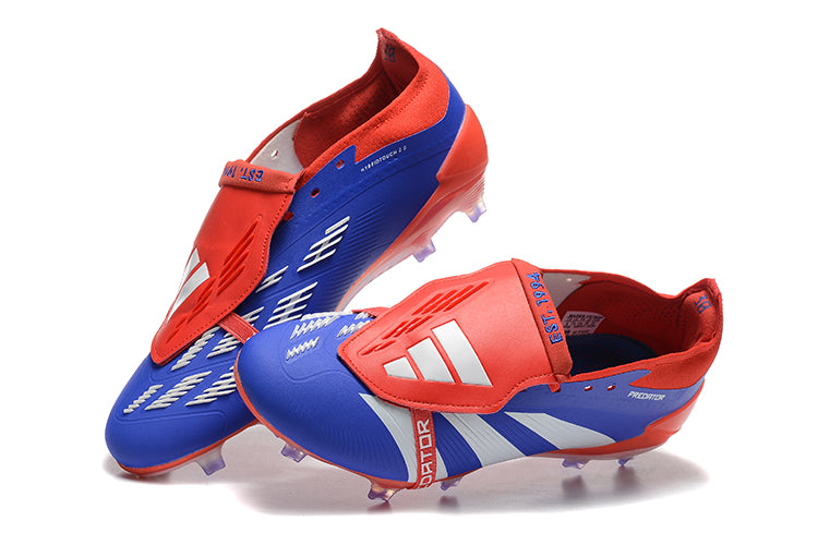 Adidas Predator Elite Tongue Blue White Fire Red