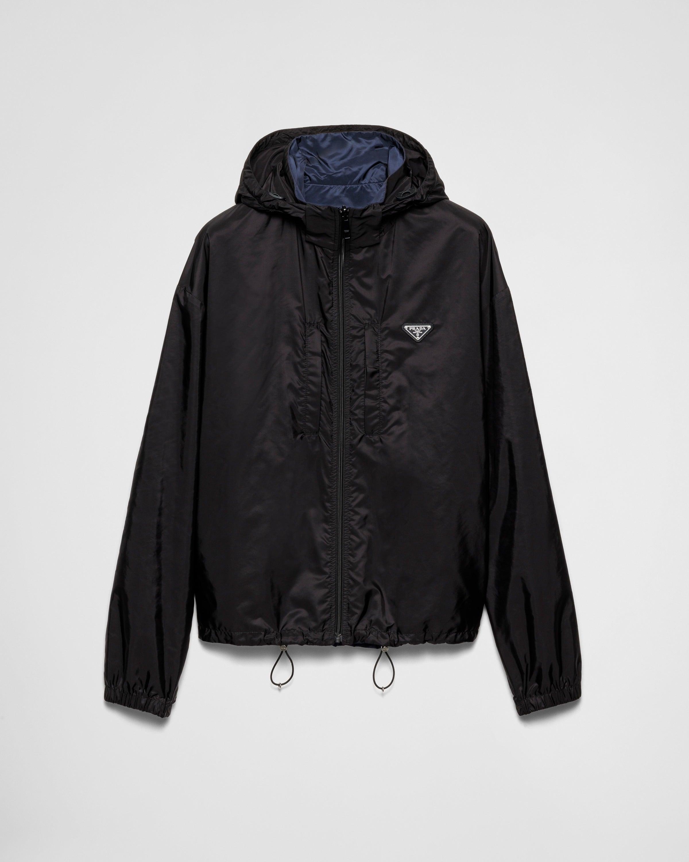 Re-Nylon jacket Black/Blue