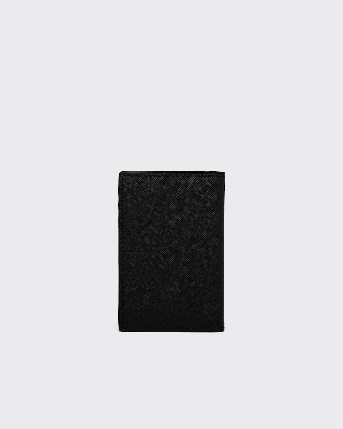 Saffiano Leather Card Holder Black