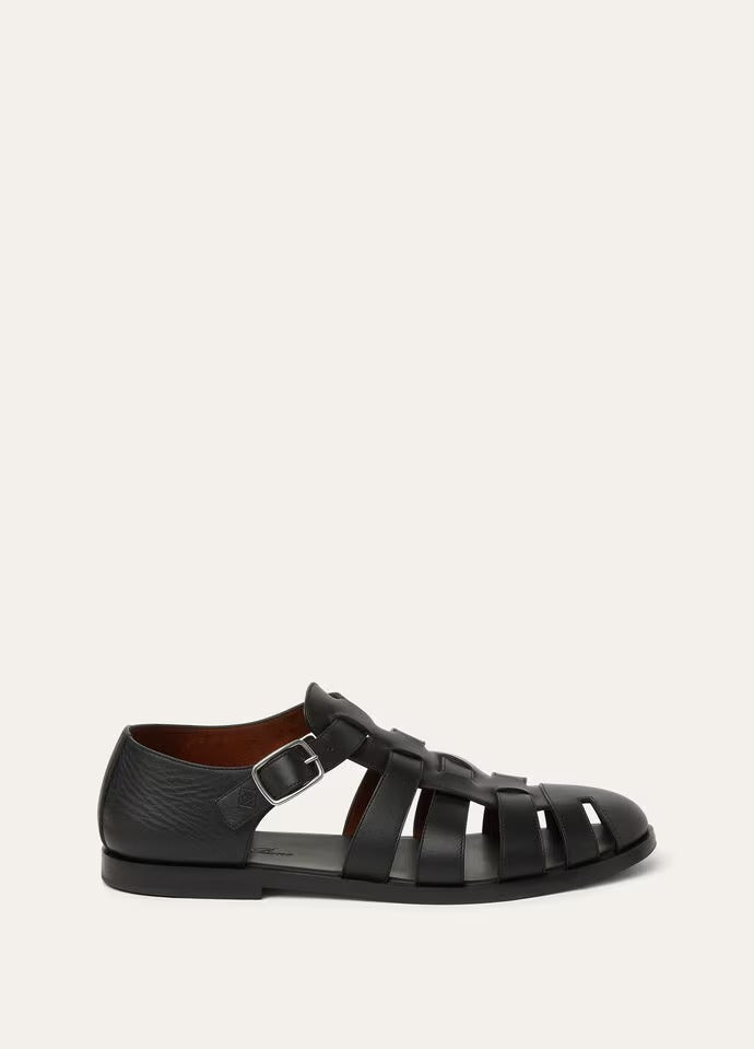 Maxime Walk Sandal Black (8000)