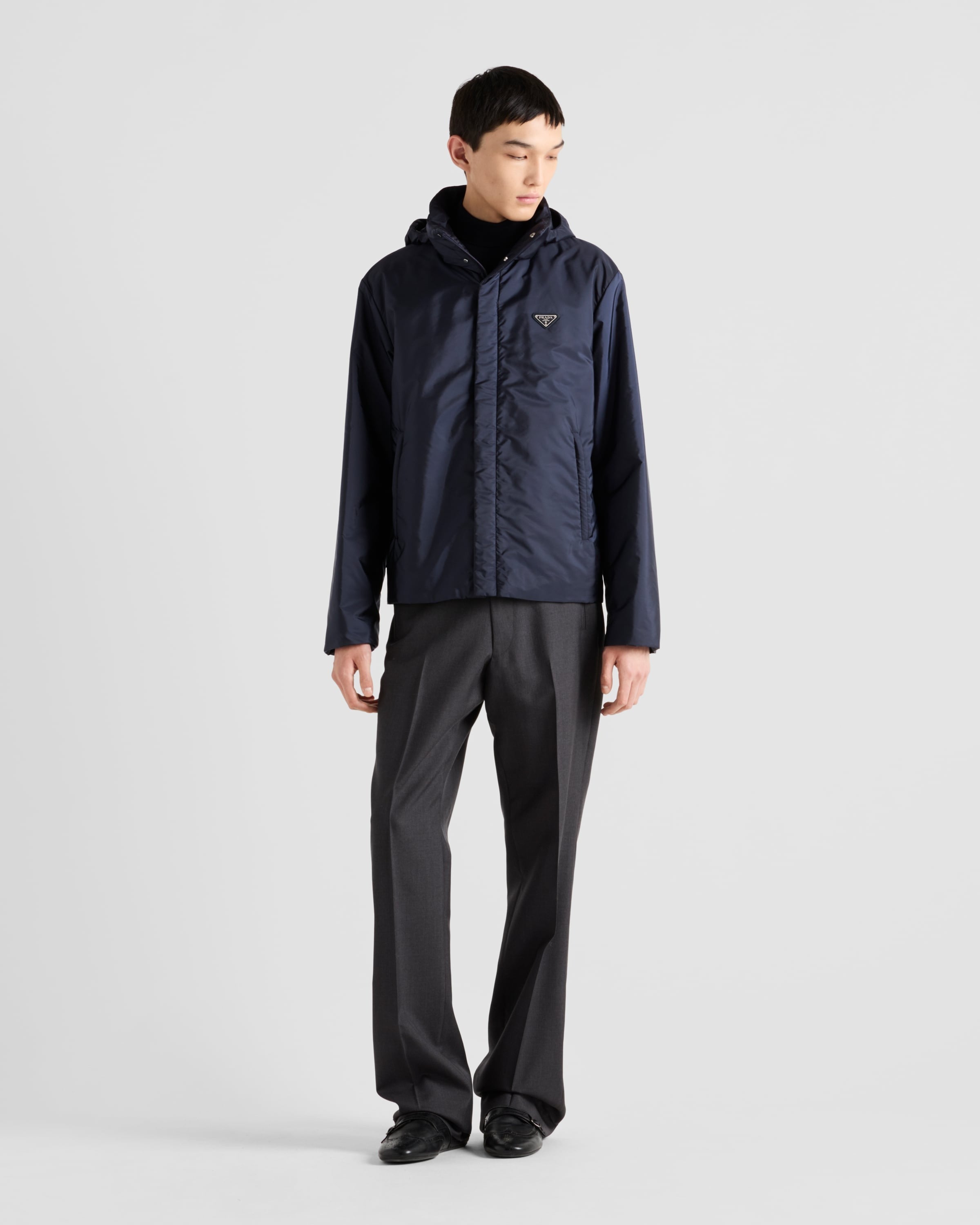 Re-Nylon jacket Blue