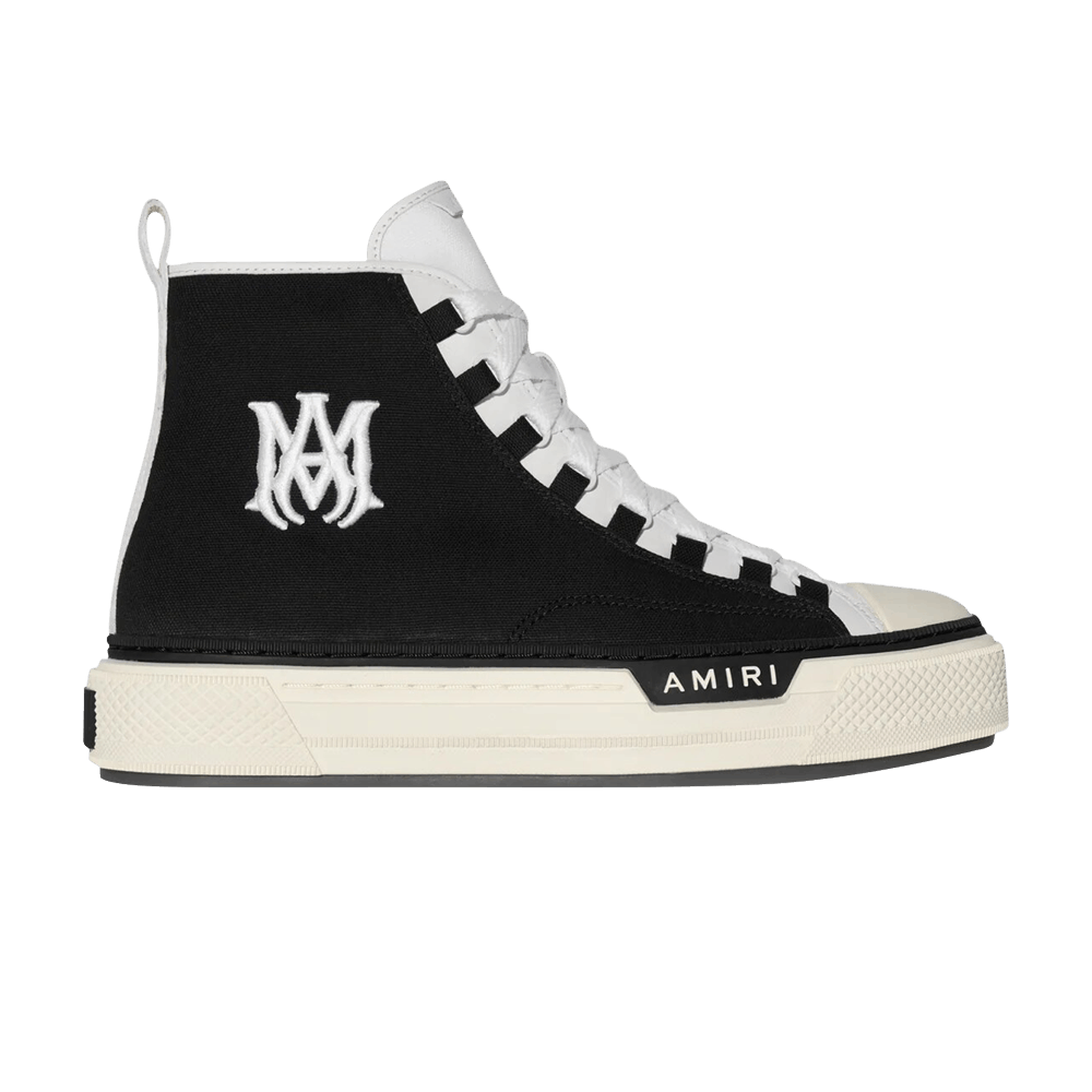 Amiri Wmns Court High 'Black White'