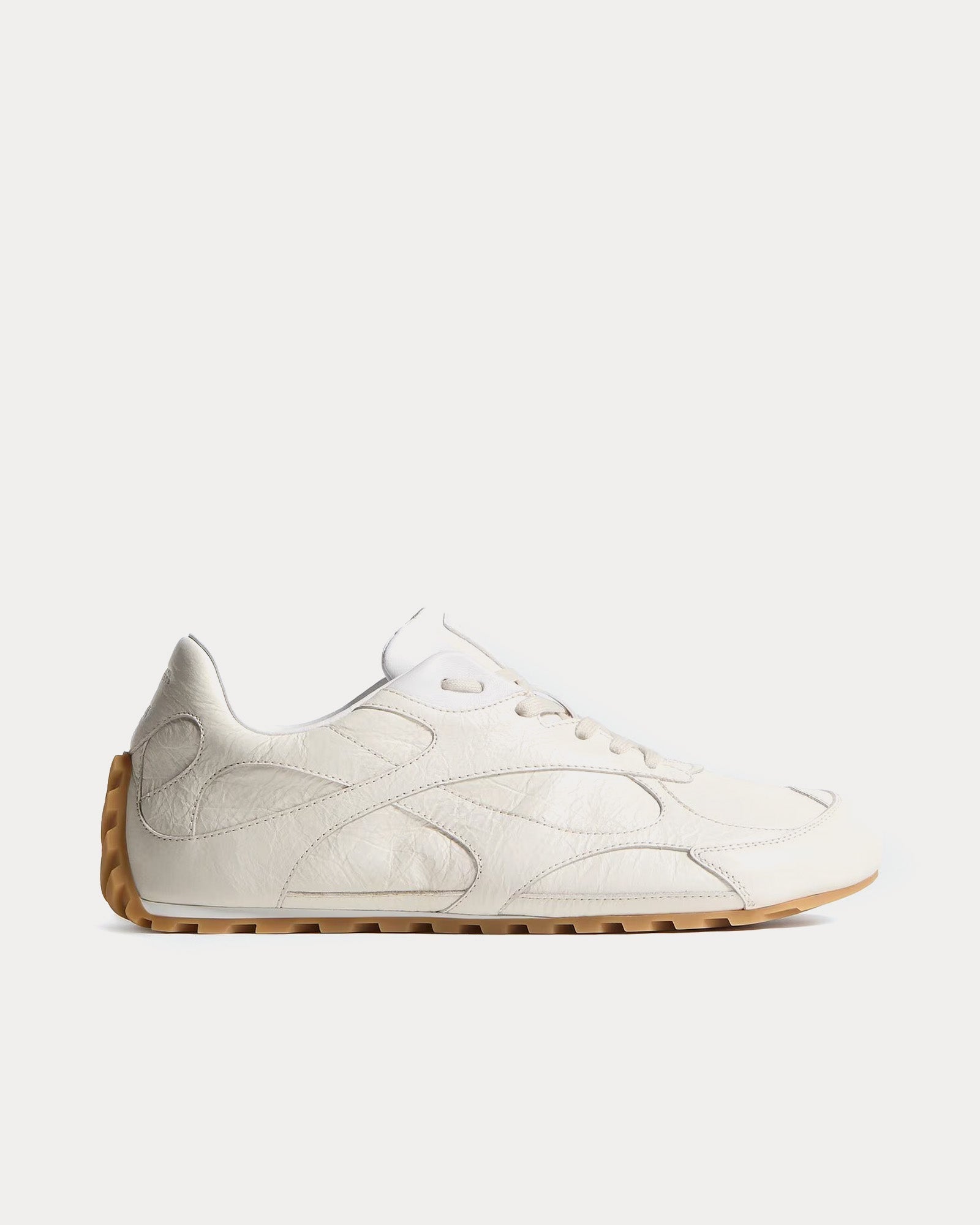 Orbit Flash Calfskin White Low Top Sneakers