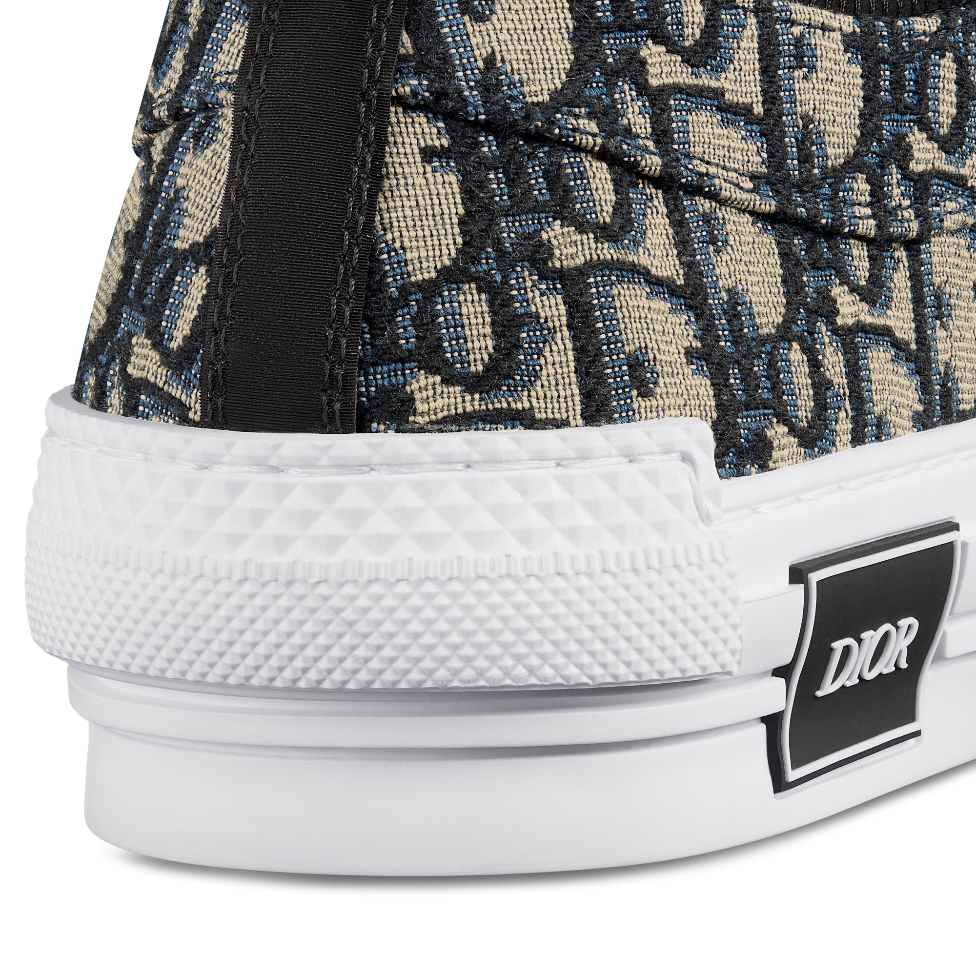 B23 Low-Top Sneaker - Beige and Black Dior Oblique Jacquard