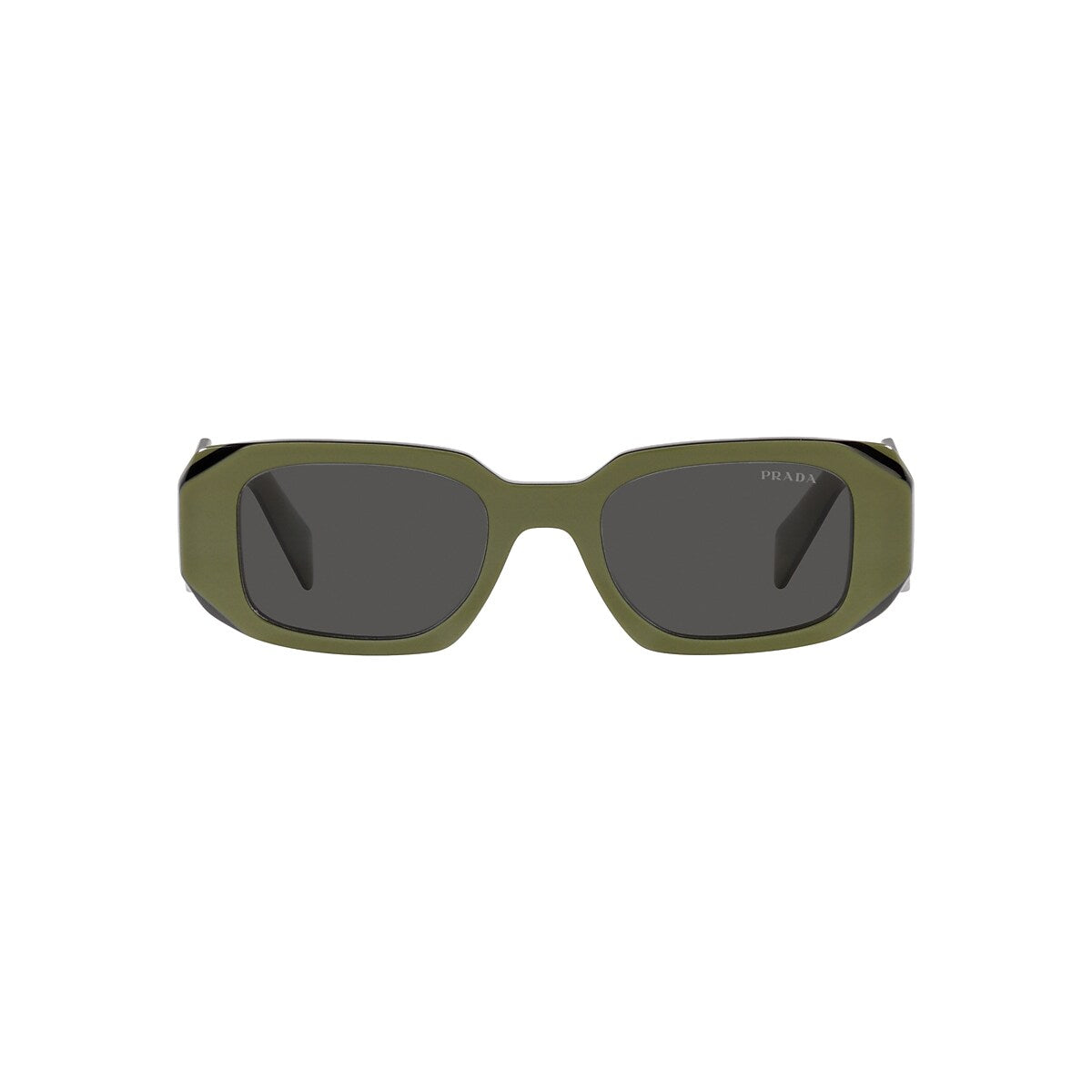 PRADA PR 17WS Sage/Black - Women Luxury Sunglasses, Dark Grey Lens