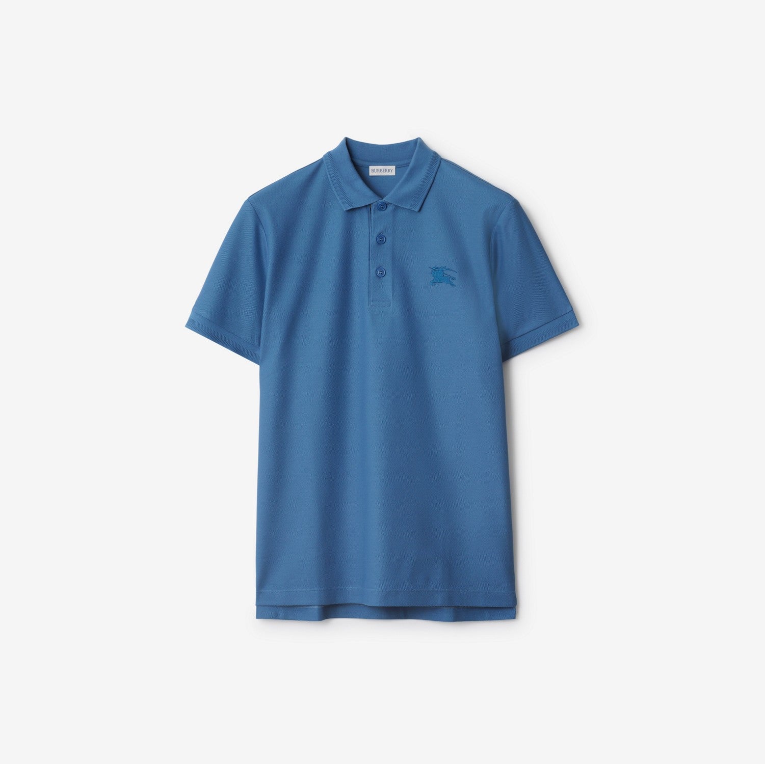 Cotton Polo Shirt - Pool