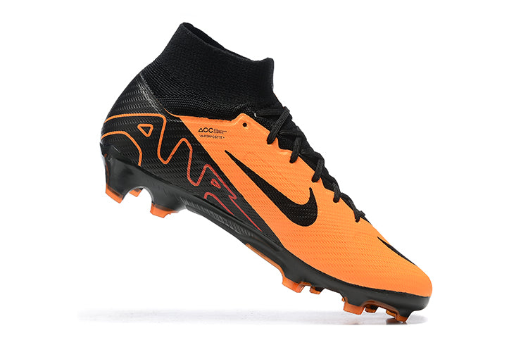 Nike Air Zoom Mercurial Vapor XV Elite High-Top Black Orange