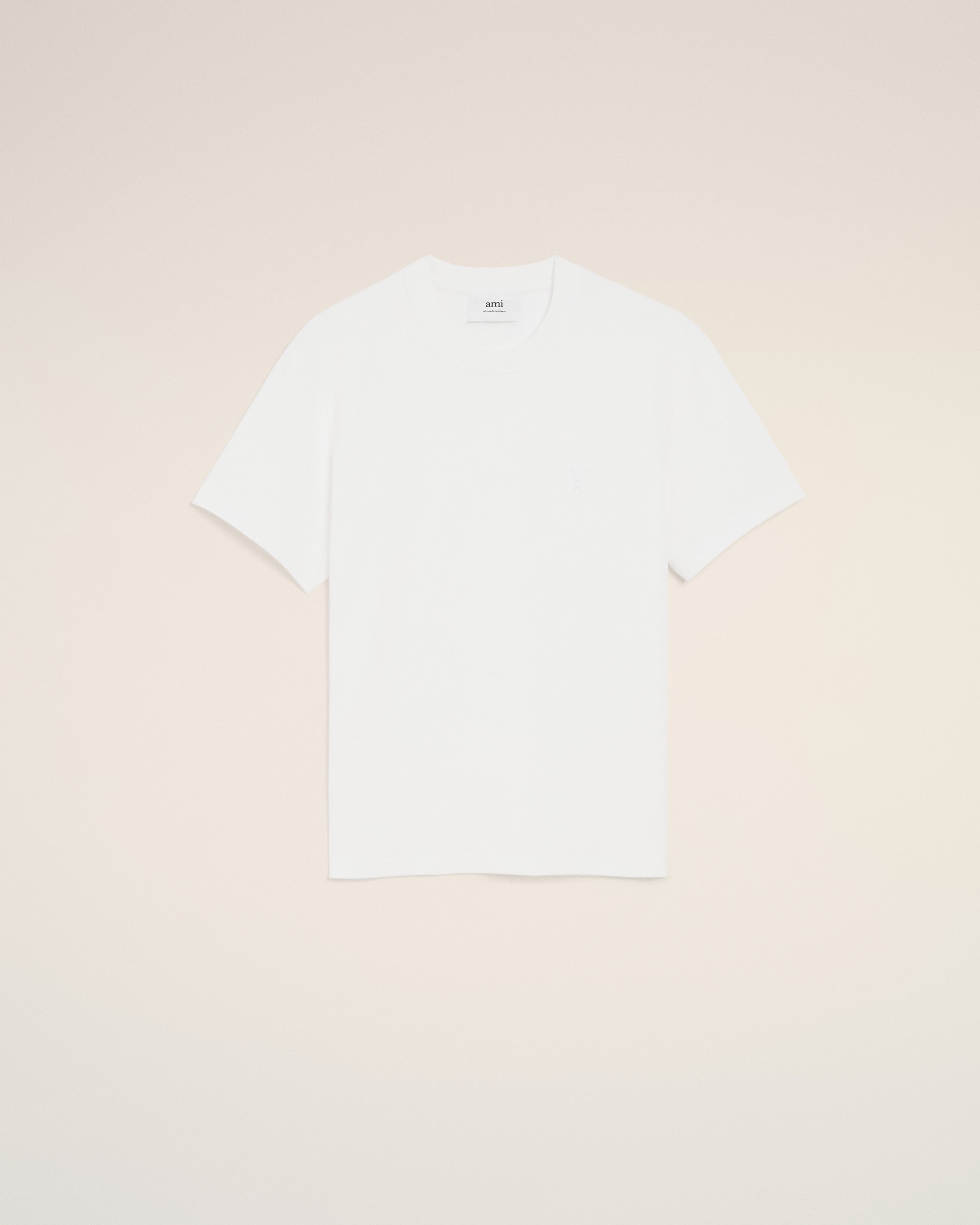 White Organic Cotton Ami De Coeur T-shirt WHITE