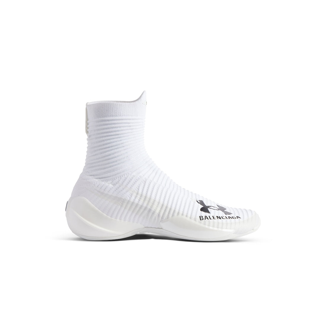 Under Armour® Hyper Sneaker in white and black knit