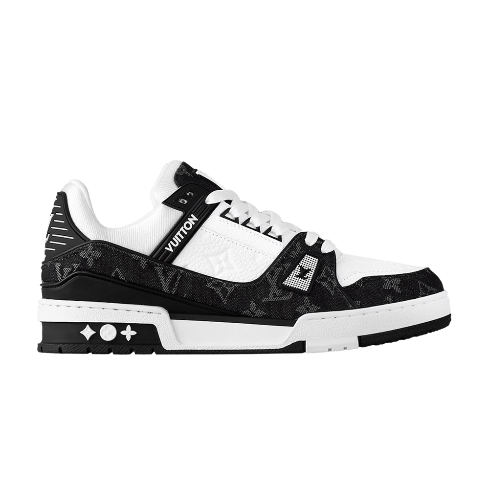 Louis Vuitton Wmns Trainer 'Black Monogram Denim'