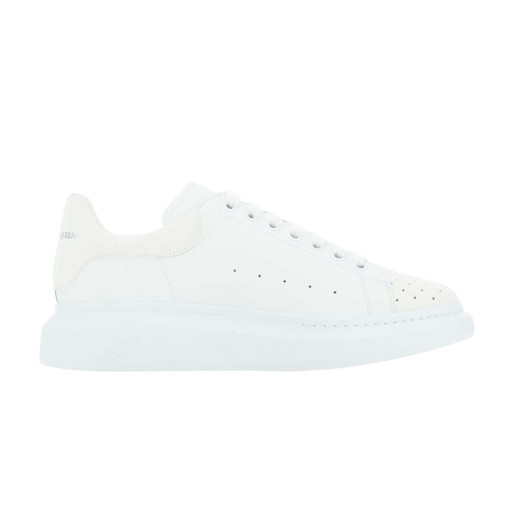 Alexander McQueen Oversized Sneaker 'White Perforated Toe'