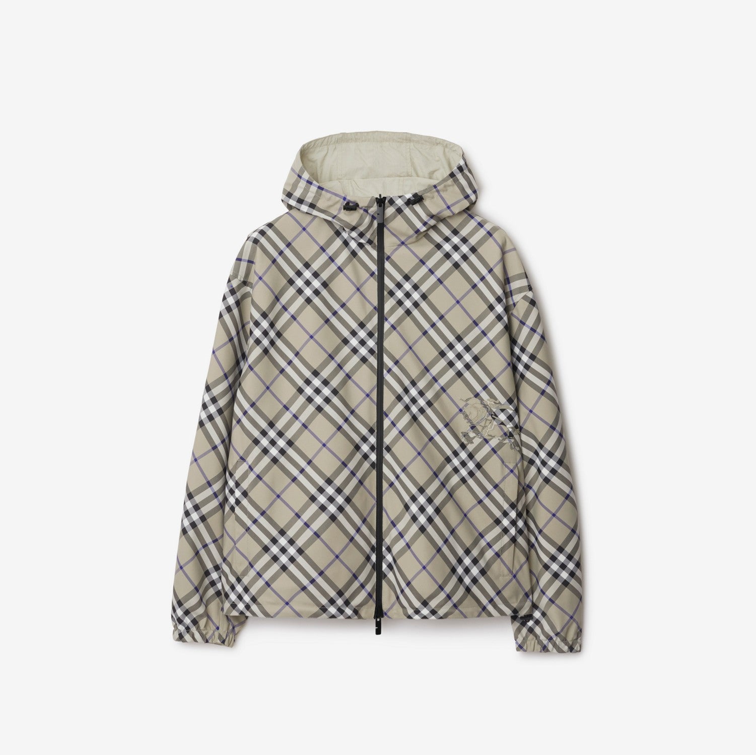 Reversible Check Jacket - Lichen