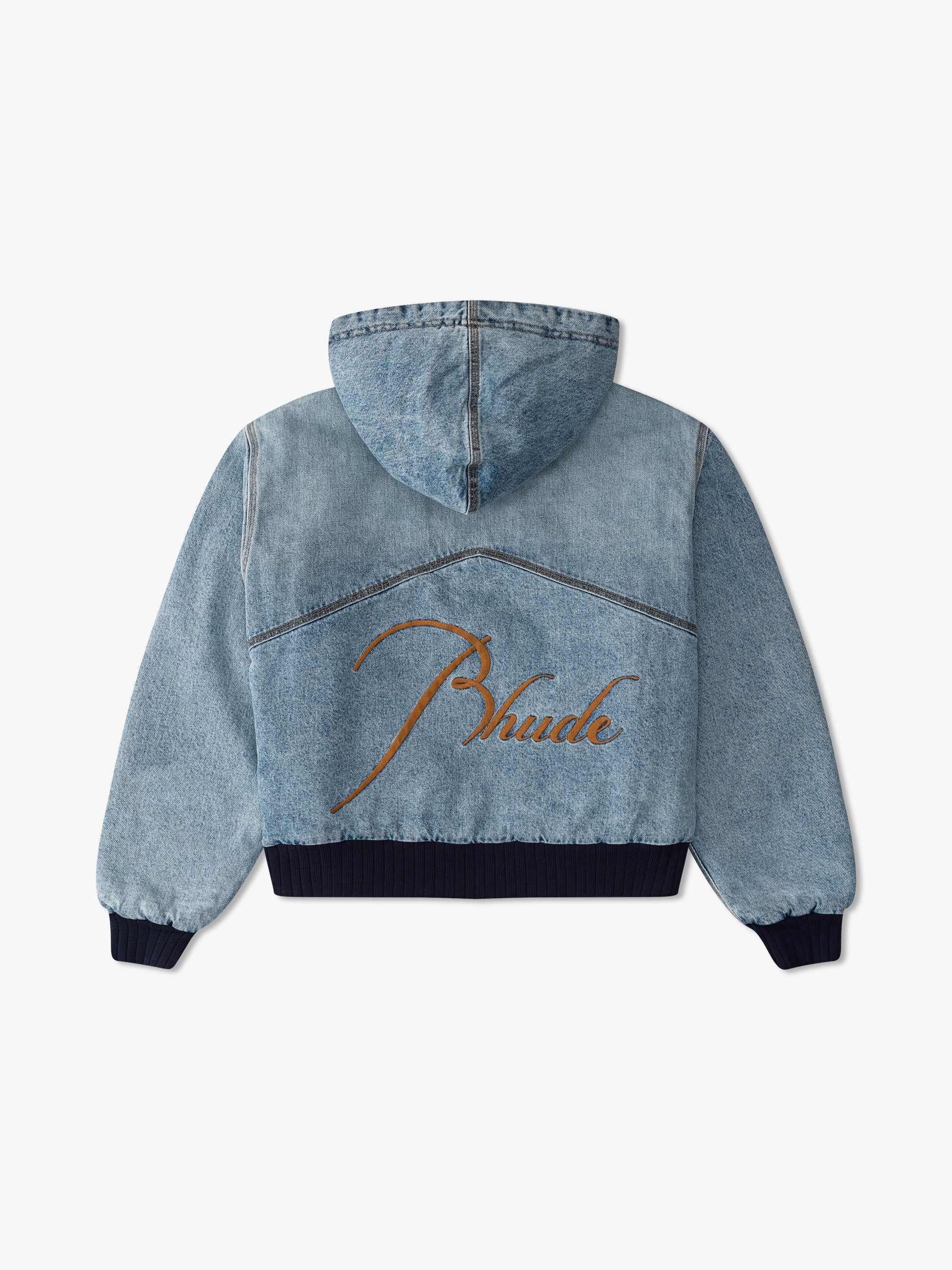 DENIM HOODIE - INDIGO