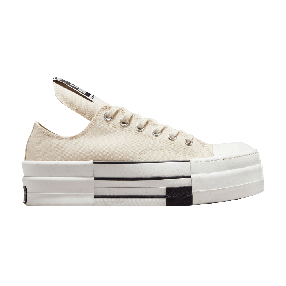 Converse x Rick Owens DRKSHDW DBL DRKSTAR Chuck 70 Low 'Natural Ivory'