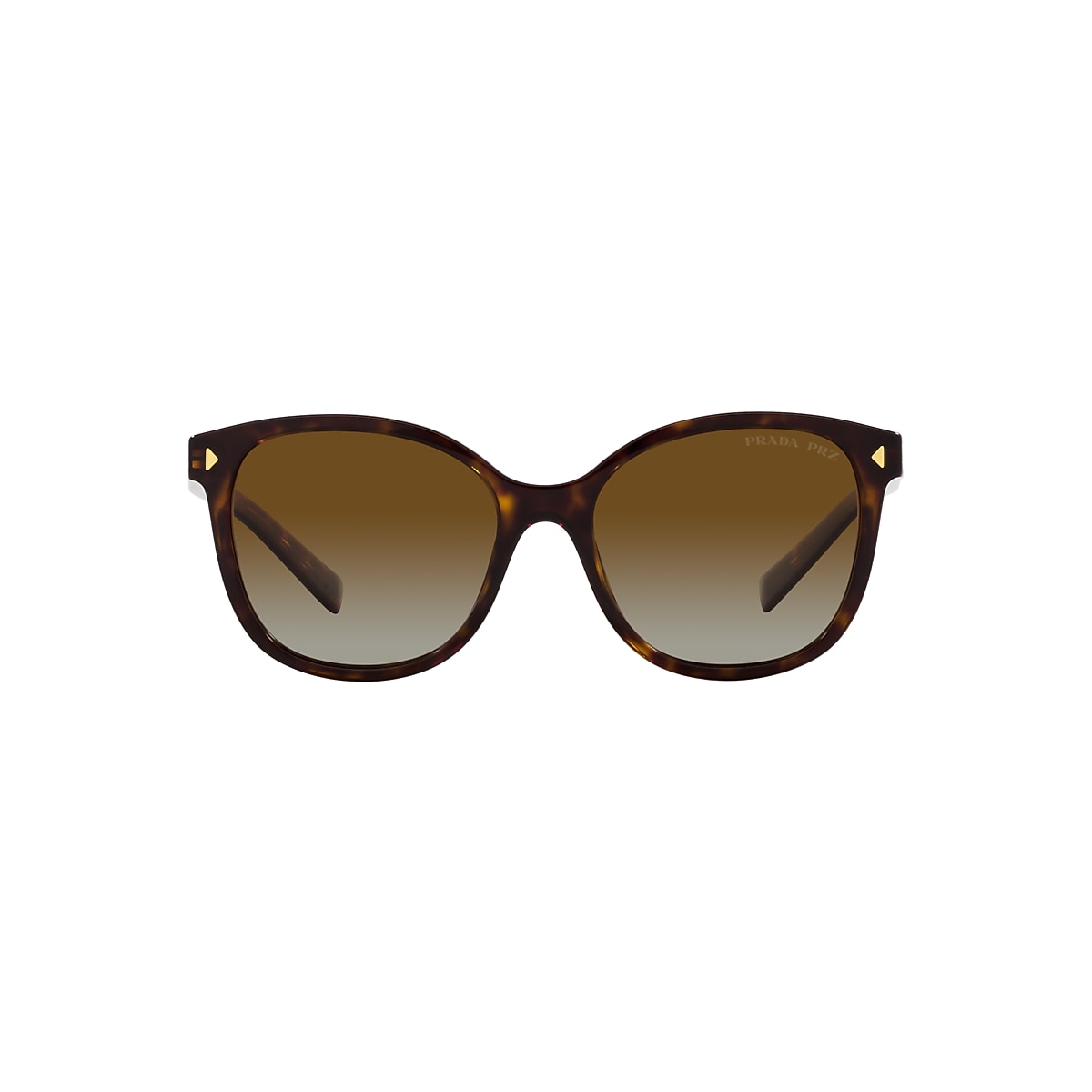 PRADA PR 22ZSF Tortoise - Women Luxury Sunglasses, Polar Brown Gradient Lens