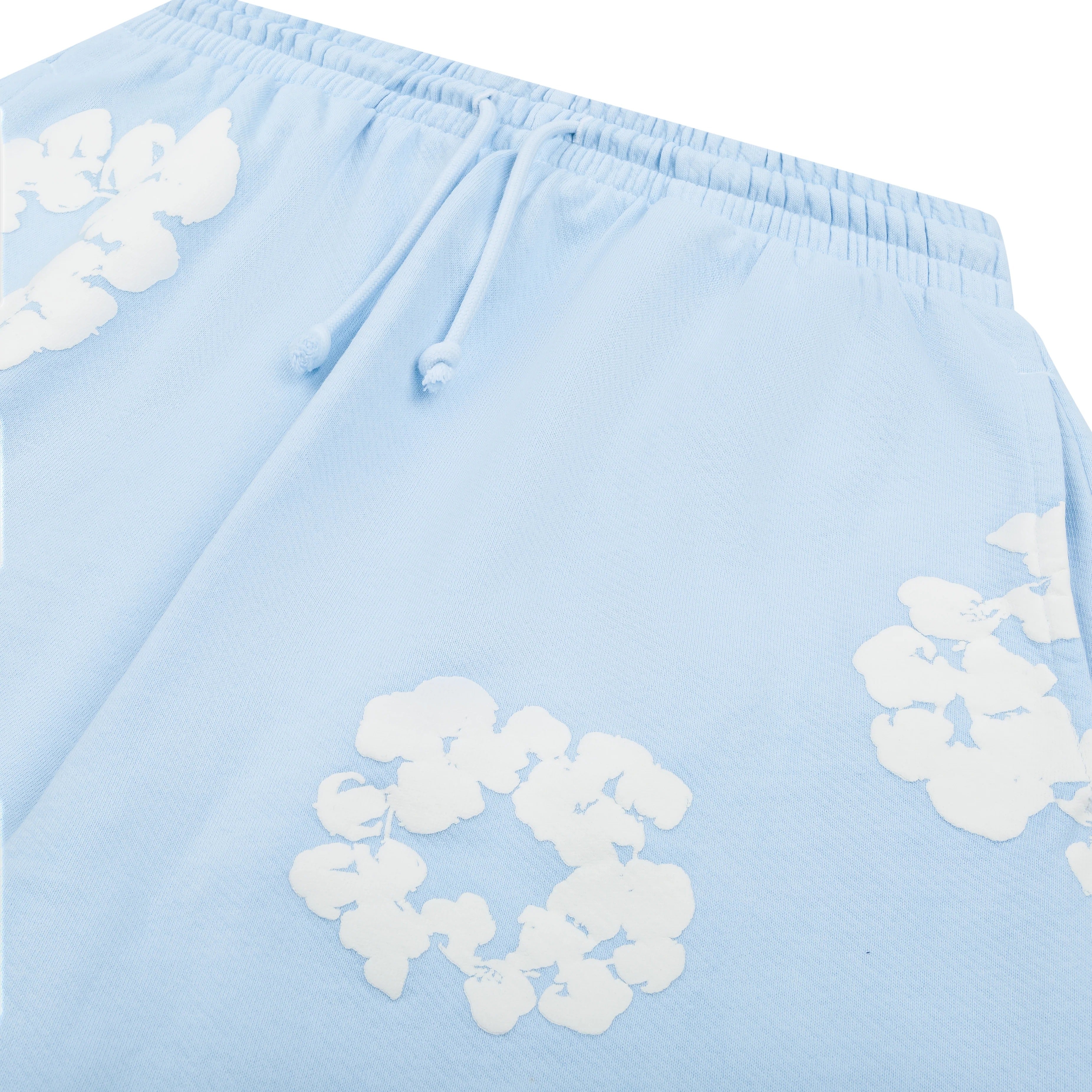 The Cotton Wreath Sweatpants Powder Blue Blue