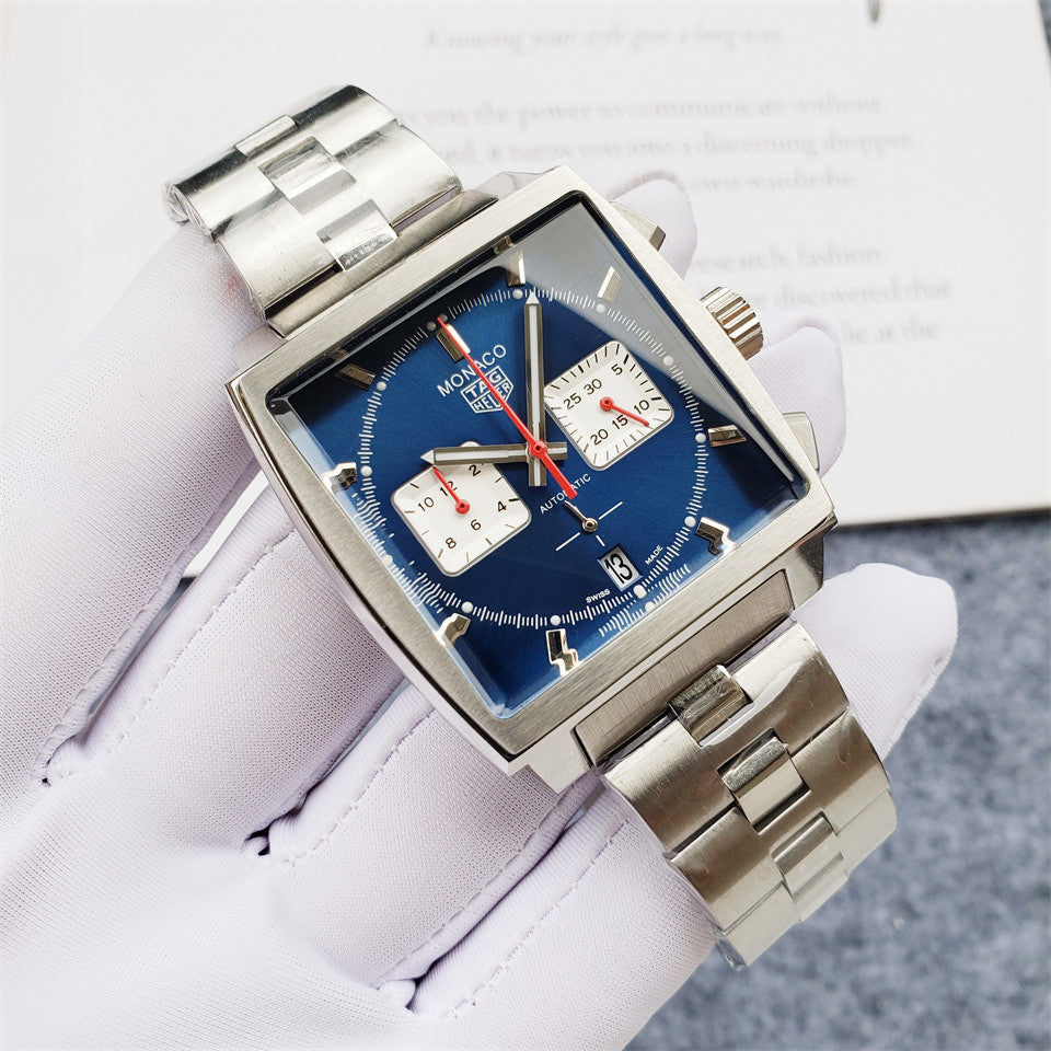 Tag Heuer Monaco 40mm Blue Dial