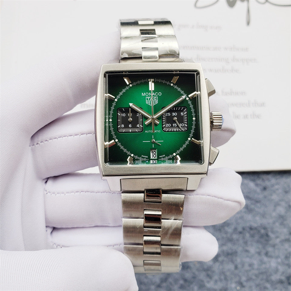 Tag Heuer Monaco 40mm Green Dial