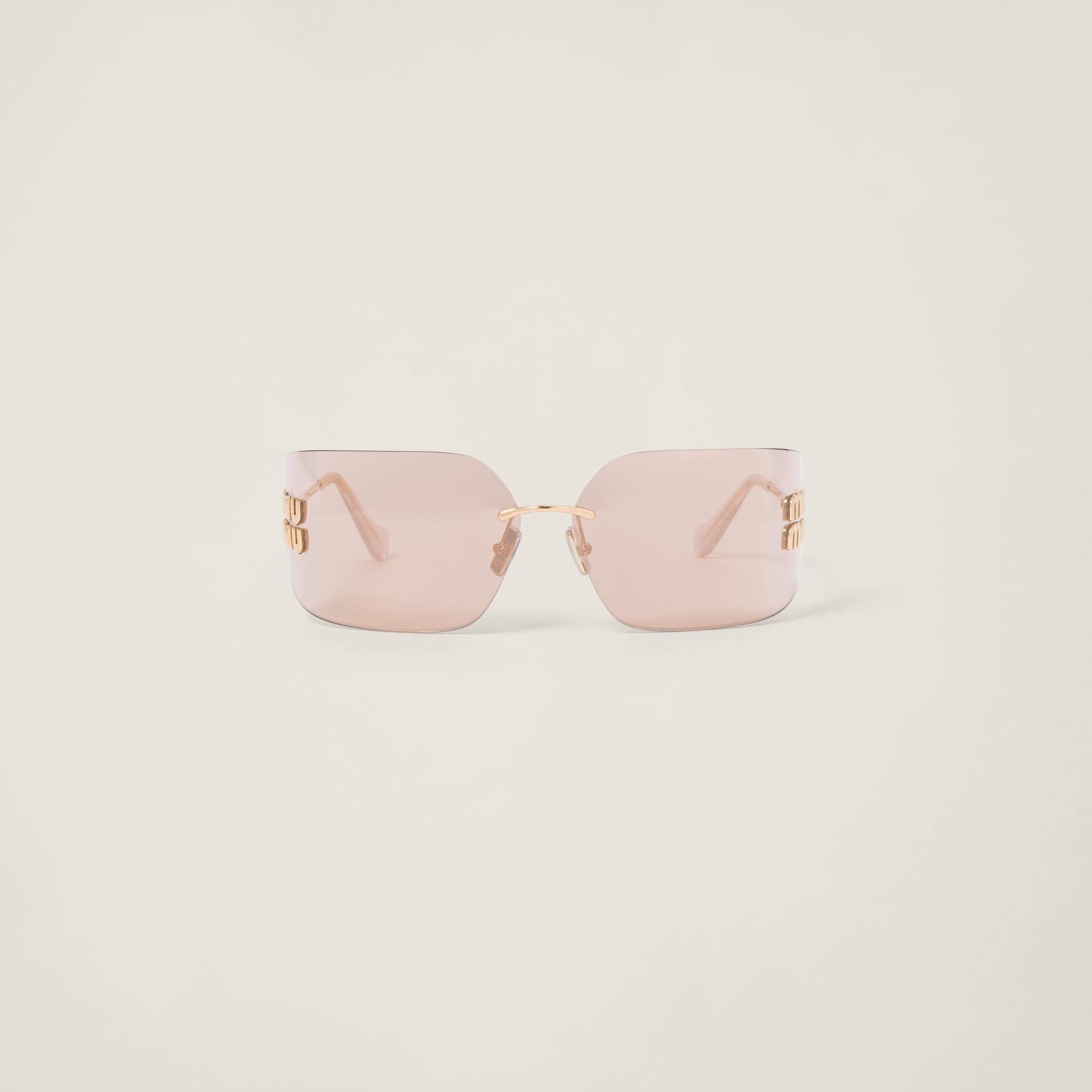 Miu Miu Runway sunglasses Rose gold lenses