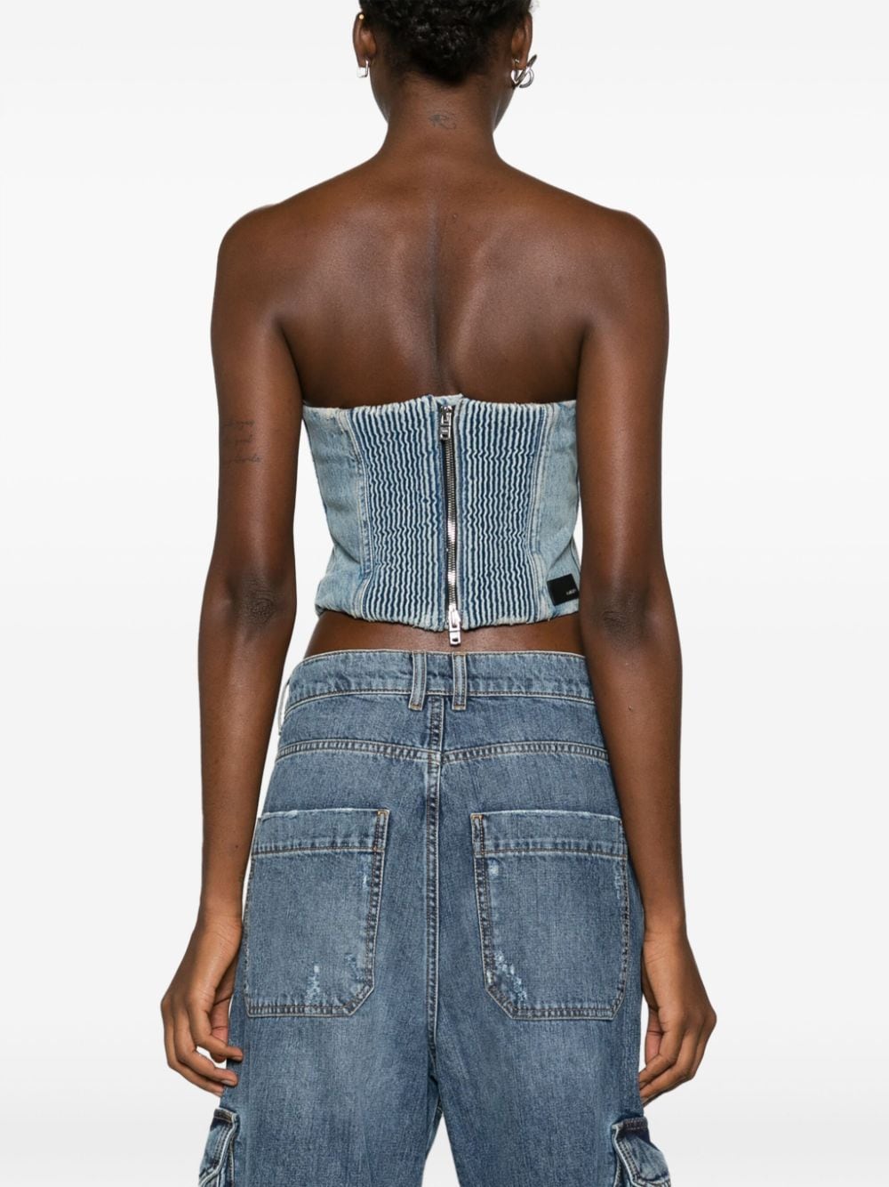 Ma Bustier denim top