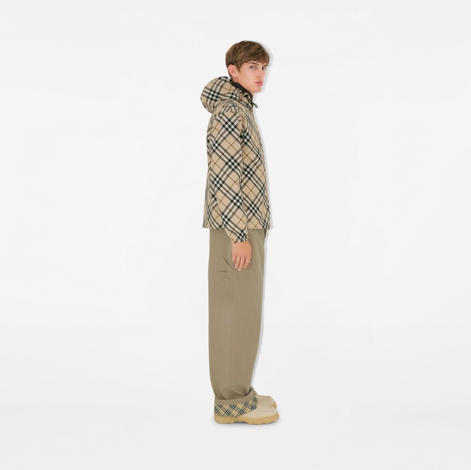 Reversible Check Jacket - Grain