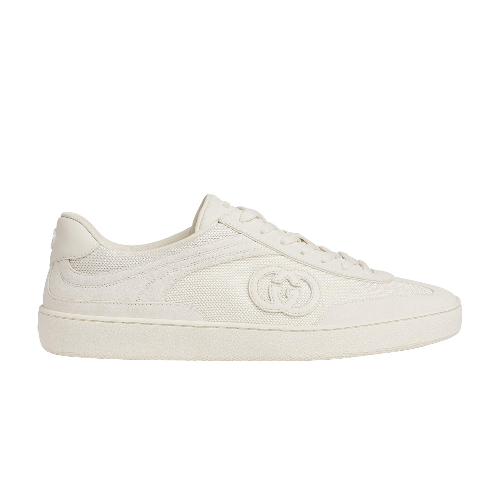 Gucci G74 'Interlocking G - White Suede'