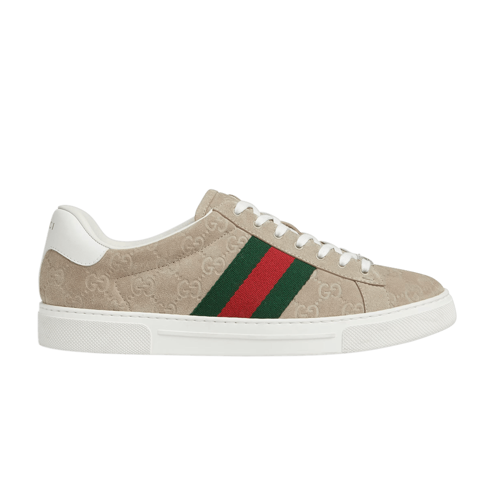 Gucci Ace Sneaker 'GG Oatmeal Suede'