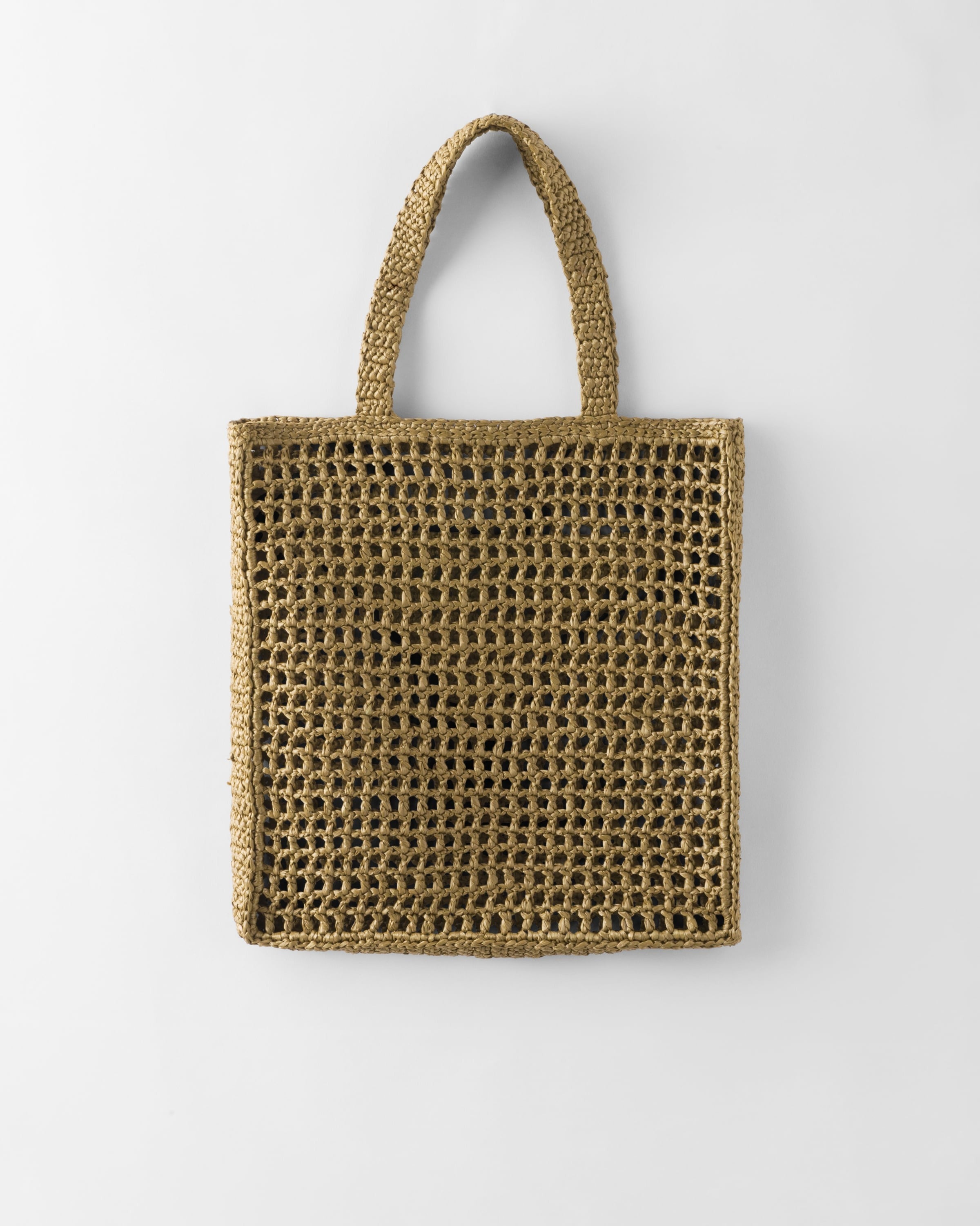 Crochet tote bag Olive Green