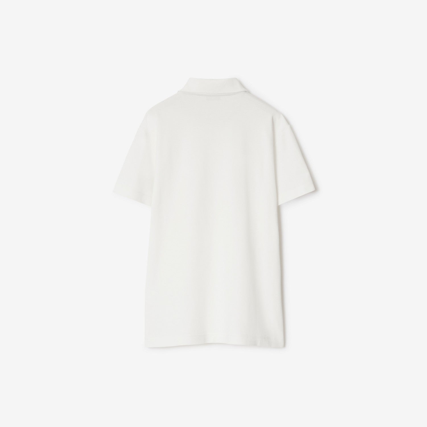 Cotton Polo Shirt - Salt