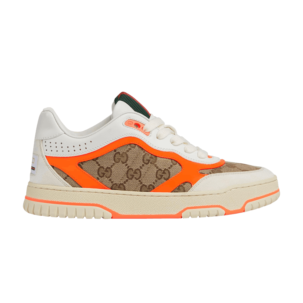 Gucci Wmns Re-Web Sneaker 'GG Canvas - Beige Orange'