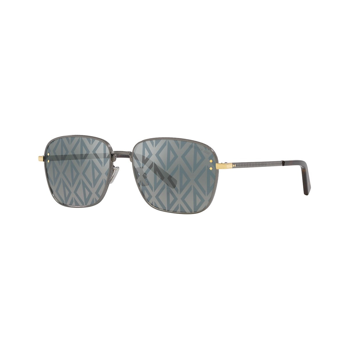 DIOR CD Diamond S4U Brown - Men Luxury Sunglasses, Blue Lens