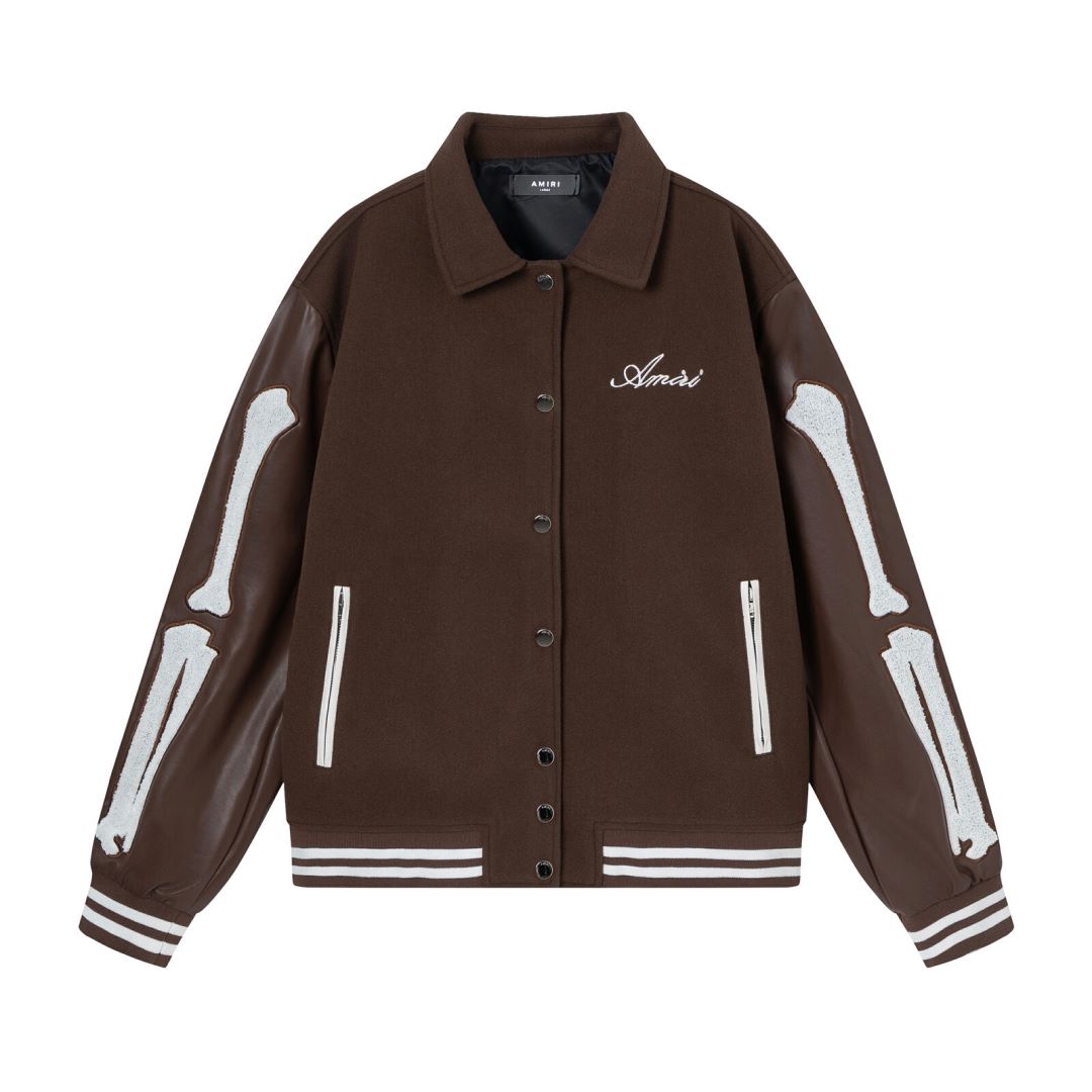 Amiri Baseball Bones Jacket