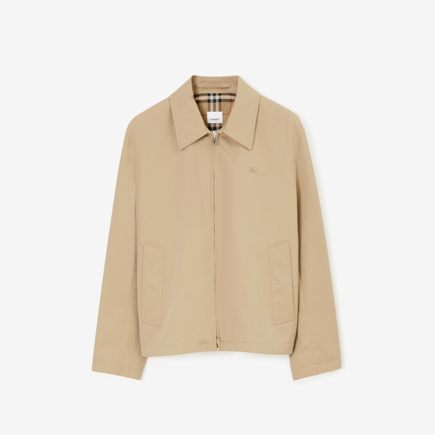 Gabardine Harrington Jacket - Honey