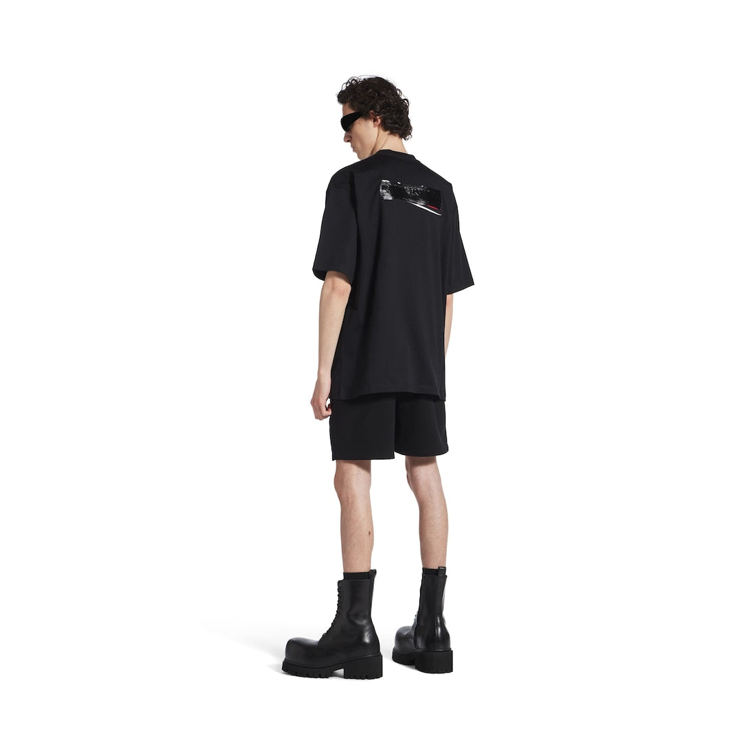 Men's Gaffer T-shirt Large Fit in Black