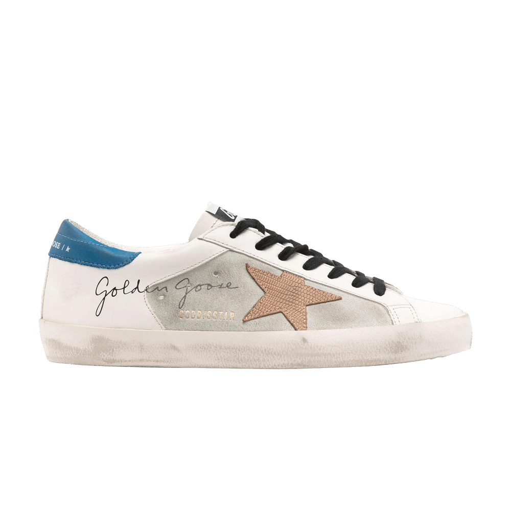 Golden Goose Superstar 'White Blue Lizard'