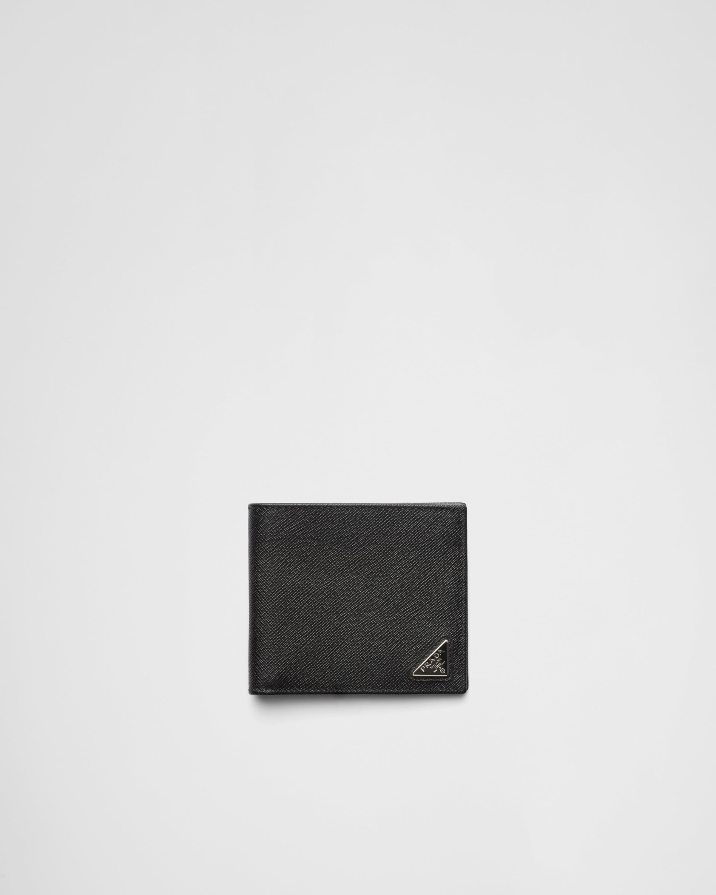 Saffiano Leather Wallet Black