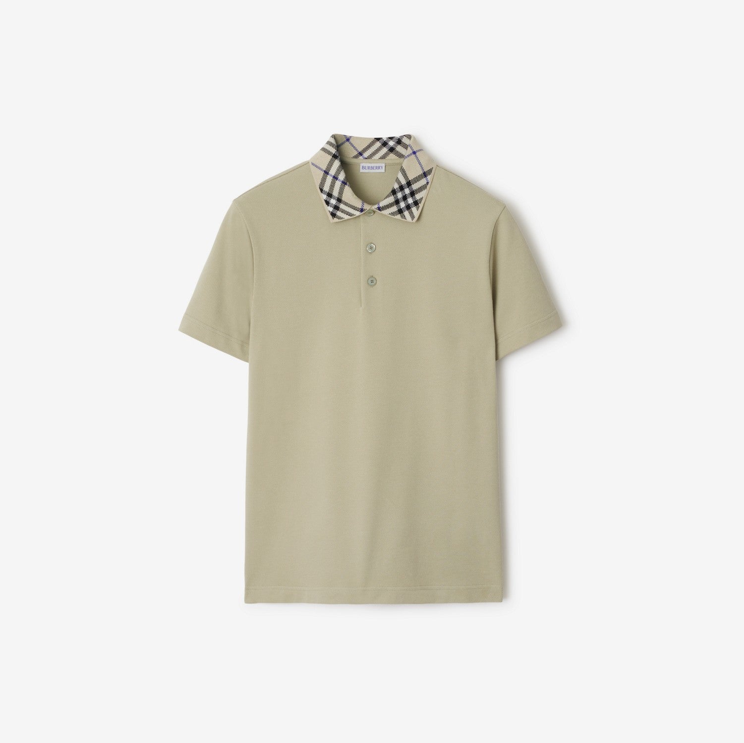 Cotton Polo Shirt - Lichen