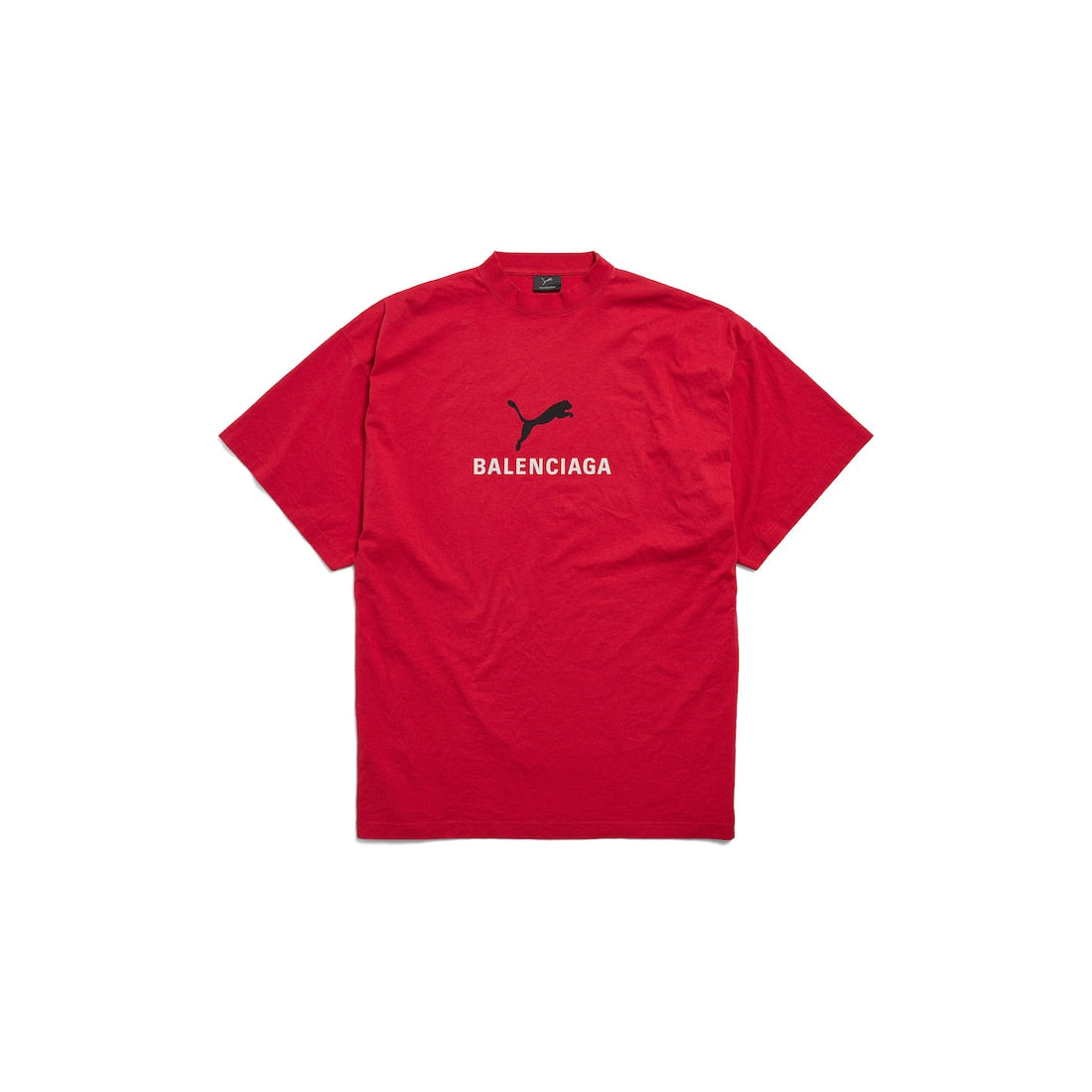 Balenciaga I Puma Oversized T-shirt in Red